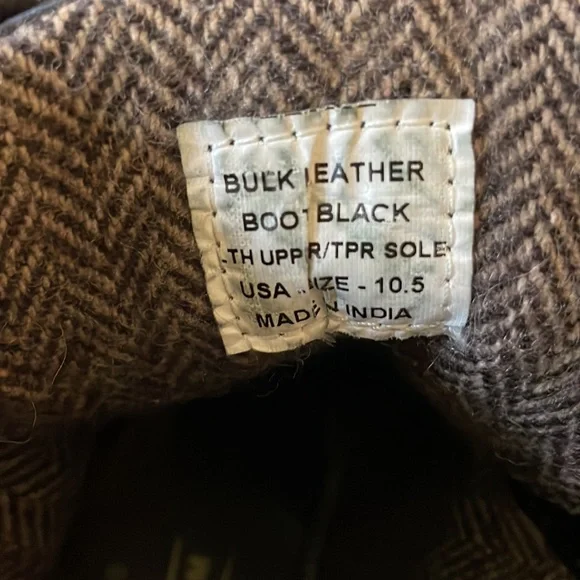 Crevo Buck Mens Boots - Size 10.5 - Black - Picture 6 of 8